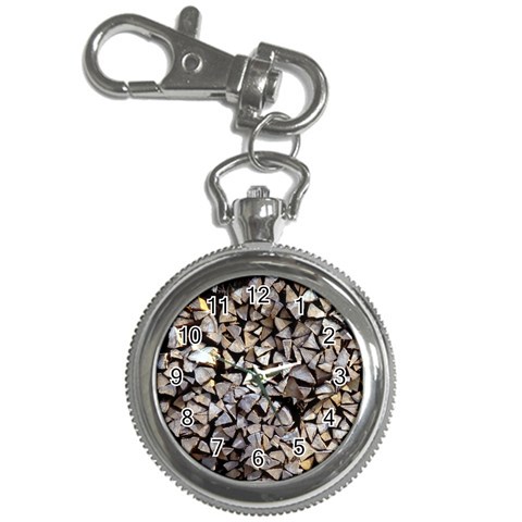 wood Key Chain Watch from ArtsNow.com Front