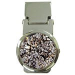 wood Money Clip Watch
