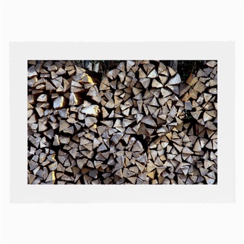 wood Glasses Cloth (Large) from ArtsNow.com Front
