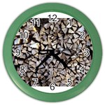 wood Color Wall Clock