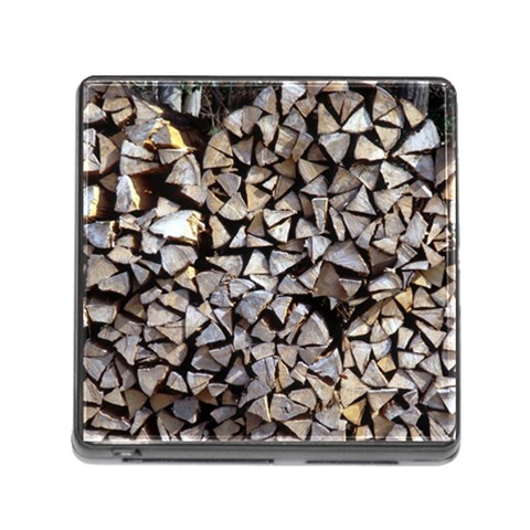 wood Memory Card Reader (Square) from ArtsNow.com Front