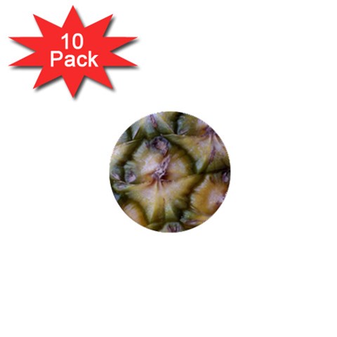 pineapple 1  Mini Button (10 pack)  from ArtsNow.com Front