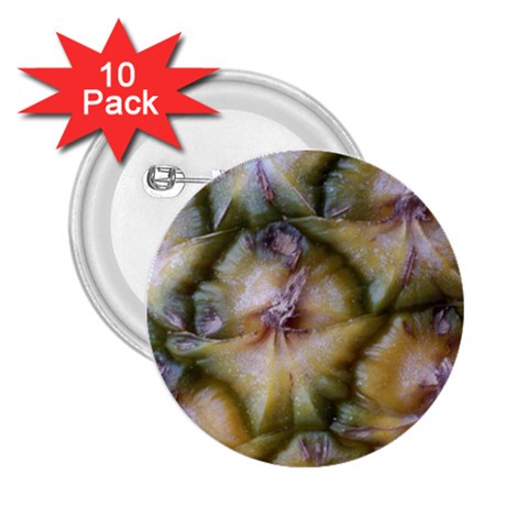 pineapple 2.25  Button (10 pack) from ArtsNow.com Front