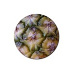 pineapple Rubber Round Coaster (4 pack)