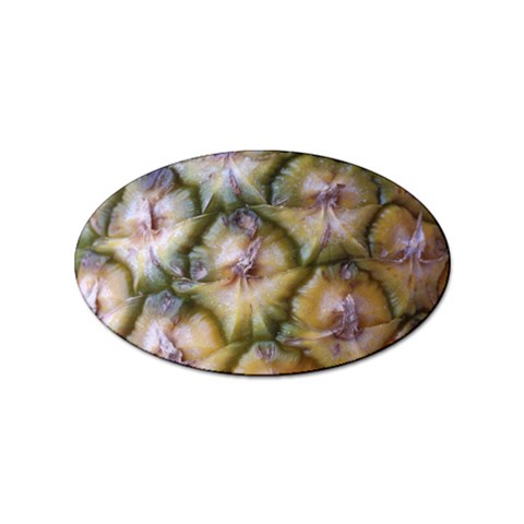 pineapple Sticker (Oval) from ArtsNow.com Front