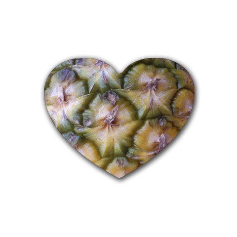 pineapple Heart Coaster (4 pack) from ArtsNow.com Front