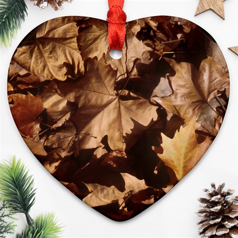 leaves Ornament (Heart) from ArtsNow.com Front