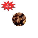 leaves 1  Mini Button (10 pack) 