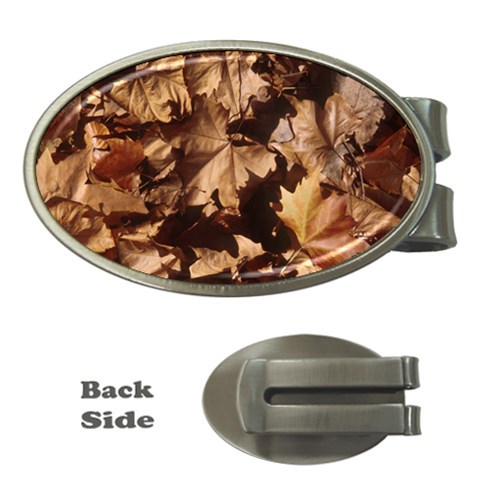 leaves Money Clip (Oval) from ArtsNow.com Front