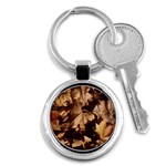 leaves Key Chain (Round)