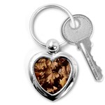 leaves Key Chain (Heart)