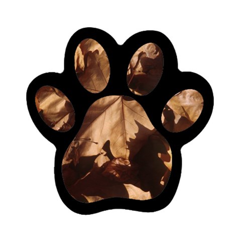 leaves Magnet (Paw Print) from ArtsNow.com Front