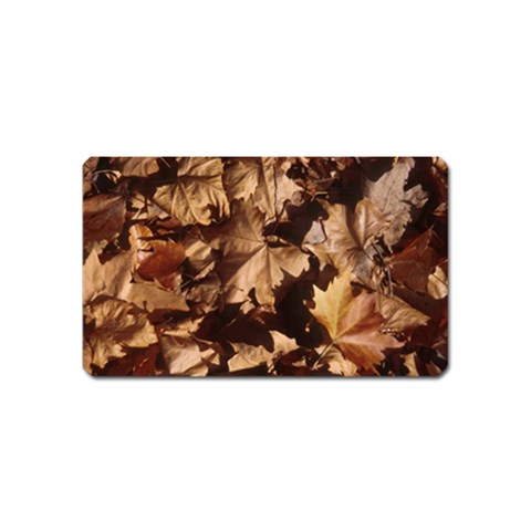 leaves Magnet (Name Card) from ArtsNow.com Front