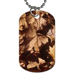 leaves Dog Tag (One Side)