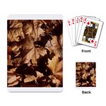leaves Playing Cards Single Design