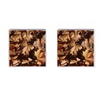 leaves Cufflinks (Square)