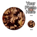 leaves Multi-purpose Cards (Round)