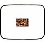 leaves Mini Fleece Blanket(Two Sides)