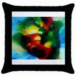 colours-h6w9 Throw Pillow Case (Black)