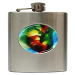 colours-h6w9 Hip Flask (6 oz)