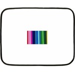 colours-cl3 Mini Fleece Blanket(Two Sides)