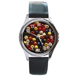 colour-08 Round Metal Watch