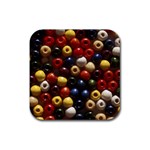 colour-08 Rubber Coaster (Square)