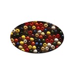 colour-08 Sticker Oval (10 pack)