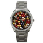 colour-08 Sport Metal Watch