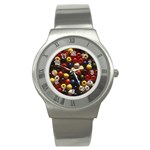 colour-08 Stainless Steel Watch