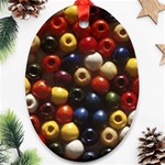 colour-08 Oval Ornament (Two Sides)
