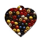 colour-08 Dog Tag Heart (Two Sides)