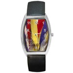 colour-05 Barrel Style Metal Watch