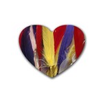 colour-05 Rubber Coaster (Heart)