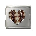 chairs-g1ye Mega Link Heart Italian Charm (18mm)