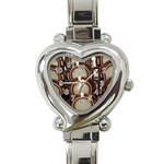 chairs-g1ye Heart Italian Charm Watch