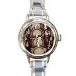 chairs-g1ye Round Italian Charm Watch