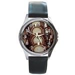 chairs-g1ye Round Metal Watch