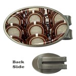 chairs-g1ye Money Clip (Oval)