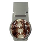 chairs-g1ye Money Clip (Round)