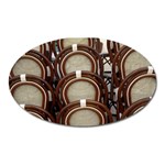 chairs-g1ye Magnet (Oval)