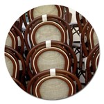 chairs-g1ye Magnet 5  (Round)