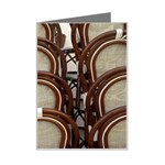 chairs-g1ye Mini Greeting Card