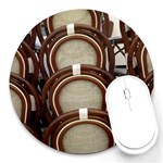 chairs-g1ye Round Mousepad
