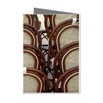 chairs-g1ye Mini Greeting Cards (Pkg of 8)