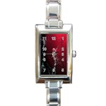 watermark2 Rectangular Italian Charm Watch