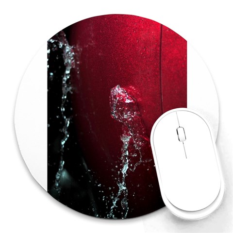 watermark2 Round Mousepad from ArtsNow.com Front