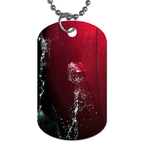 watermark2 Dog Tag (One Side) from ArtsNow.com Front