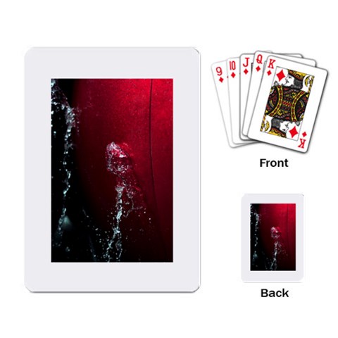 watermark2 Playing Cards Single Design from ArtsNow.com Back