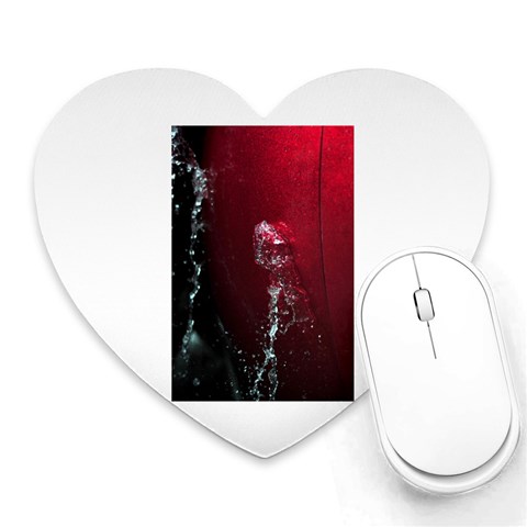 watermark2 Mousepad (Heart) from ArtsNow.com Front